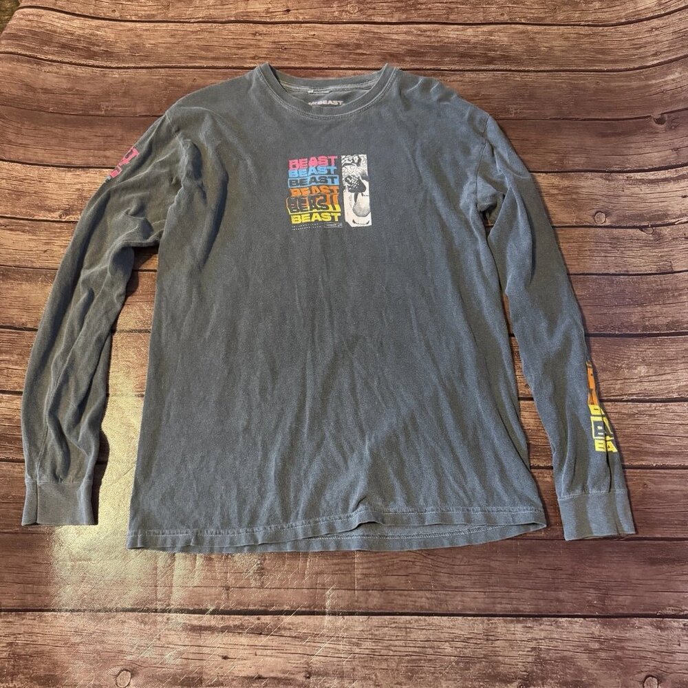 Unisex Mr Beast International Investors Club Long Sleeve Shirt Medium